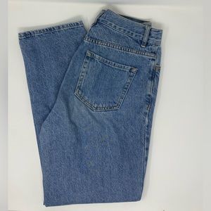 PacSun Jeans, High Rise, Straight Leg, Mid-Wash